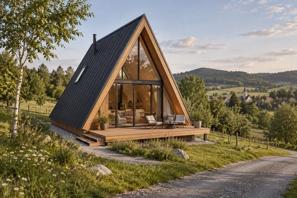 A-frame, ilustrační ukázka